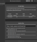 Screenshot 2 showing the Fix Site Filters Page